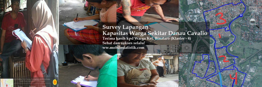 Survey Lapangan Warga Sekitar Danau Wilayah Pesanggrahan, Jakarta Selatan (2)