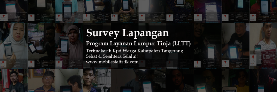 Online Survey Layanan Lumpur Tinja Terjadwal (LLTT) Kab. Tangerang