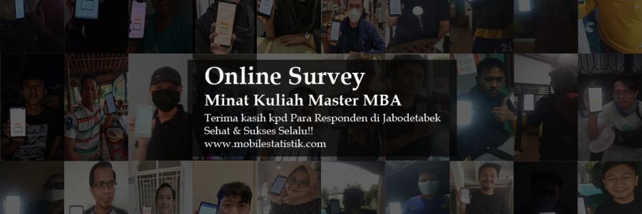 Online Survey Peminat Gelar Master MBA