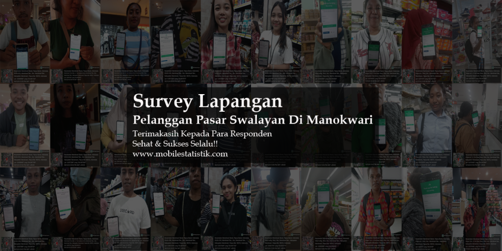 Pasarswalayan, Supermarket, Manokwari, Sebar Kuesioner