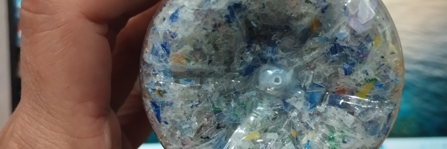 ECO BRICK DARI GELAS MINUMAN PP SABLON