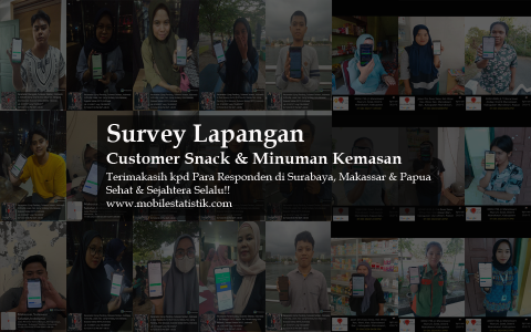 Sebar Kuesioner Pecinta Makanan Ringan Dan Minuman Kemasan