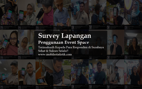 Sebar Kuesioner Penggunaan Event Space di Kota Surabaya