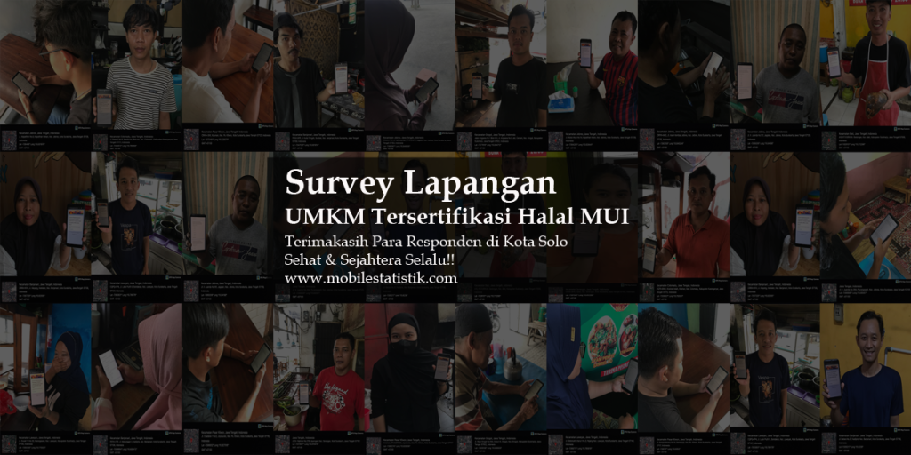 sebar kuesioner, halal, sertifikat, solo