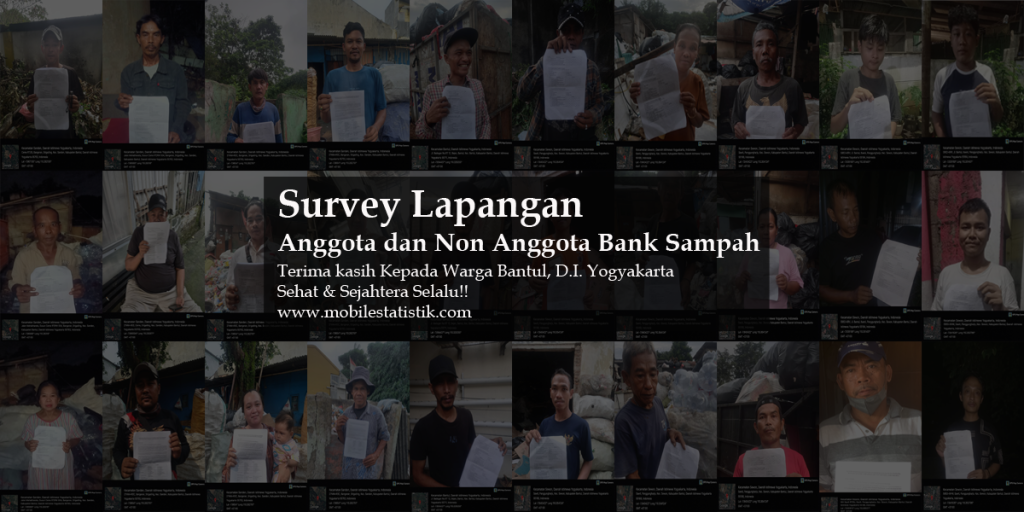 Sebar kuesioner, Bank Sampah